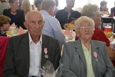 Eugeniusz i Marianna Kordkowie - Obrąb (61 lat małżeństwa)