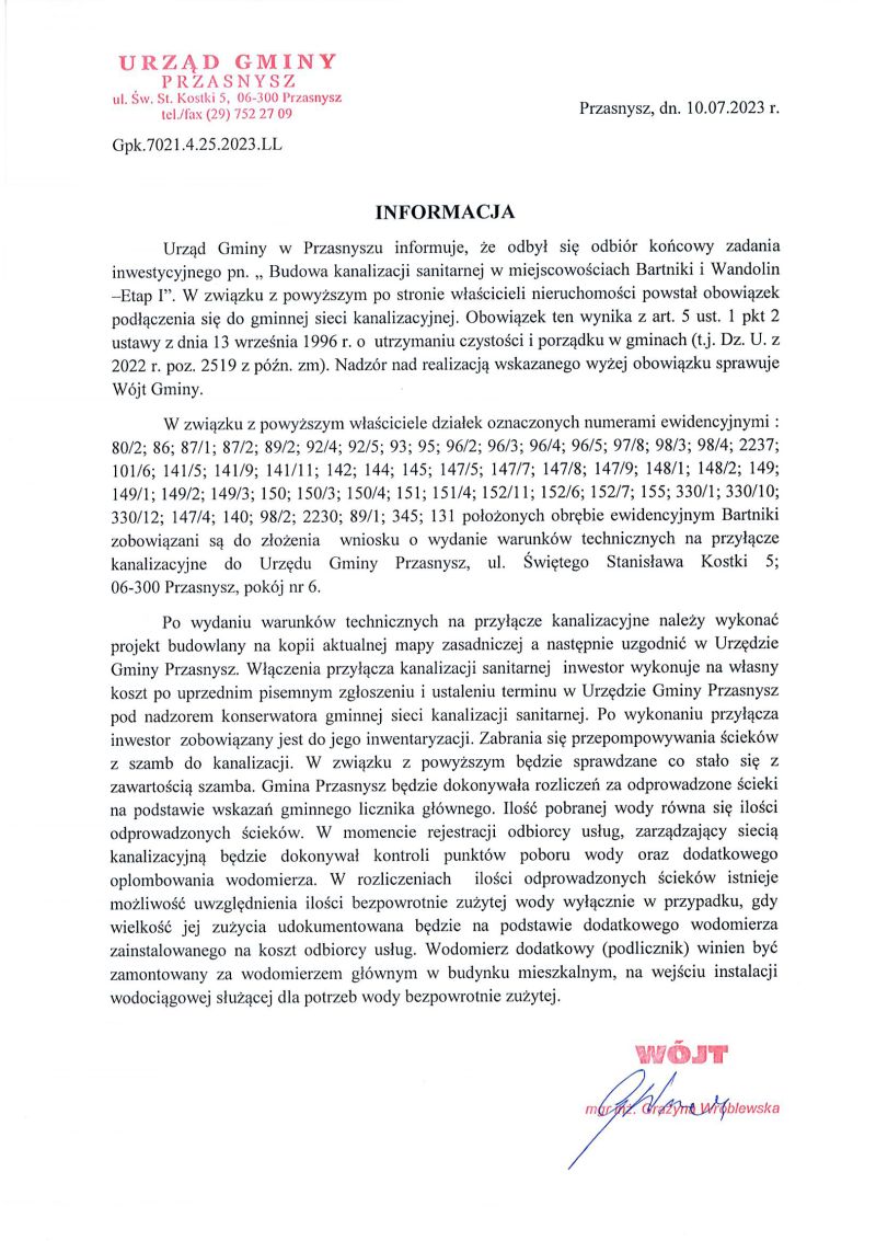 informacja