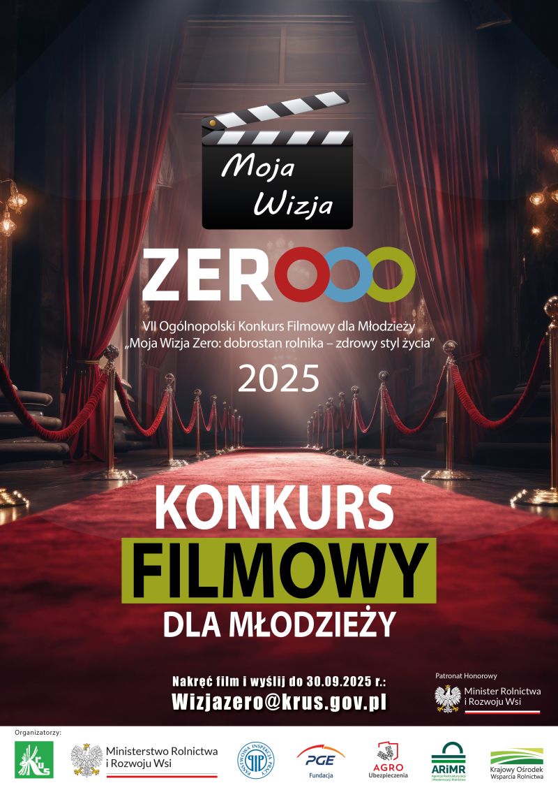 Plakat Moja Wizja Zero 2025