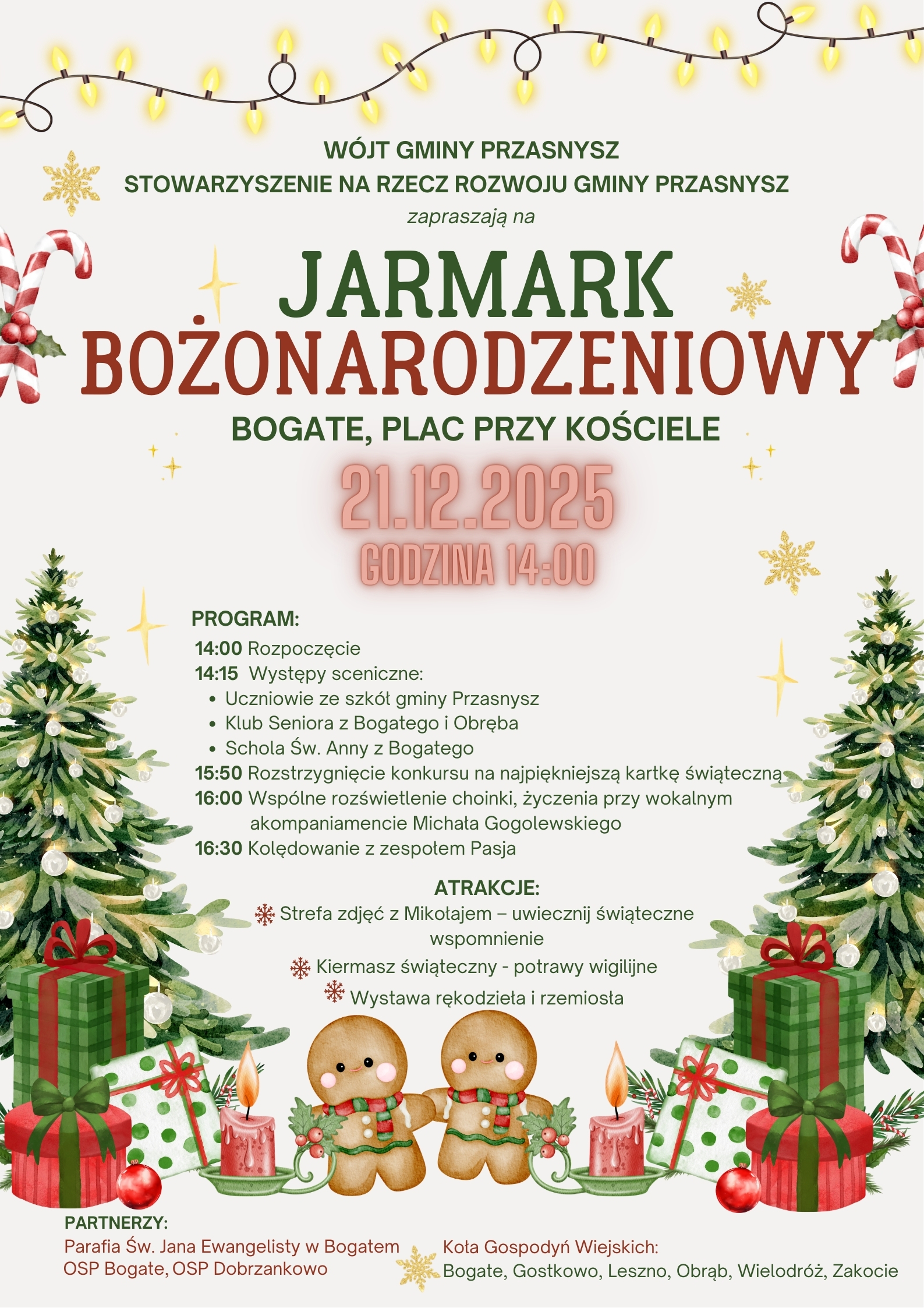 Jarmark Bożonarodzeniowy w Bogatem