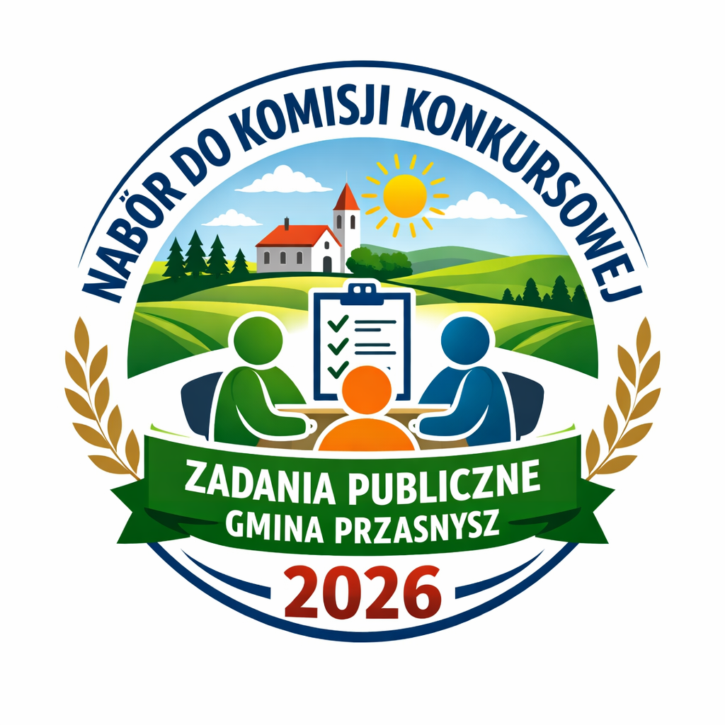 Nabór do komisji konkursowej ds. zadań publicznych w Gminie Przasnysz na 2026 rok