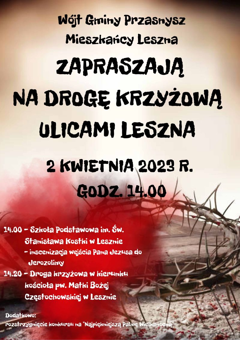 DROGA KRZYŻOWA ULICAMI LESZNA-1-1