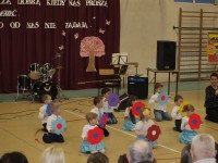 Przedszkolaki również wystąpiły dla Miłosza