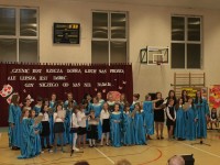 Na zakończenie wystąpiła schola parafialna